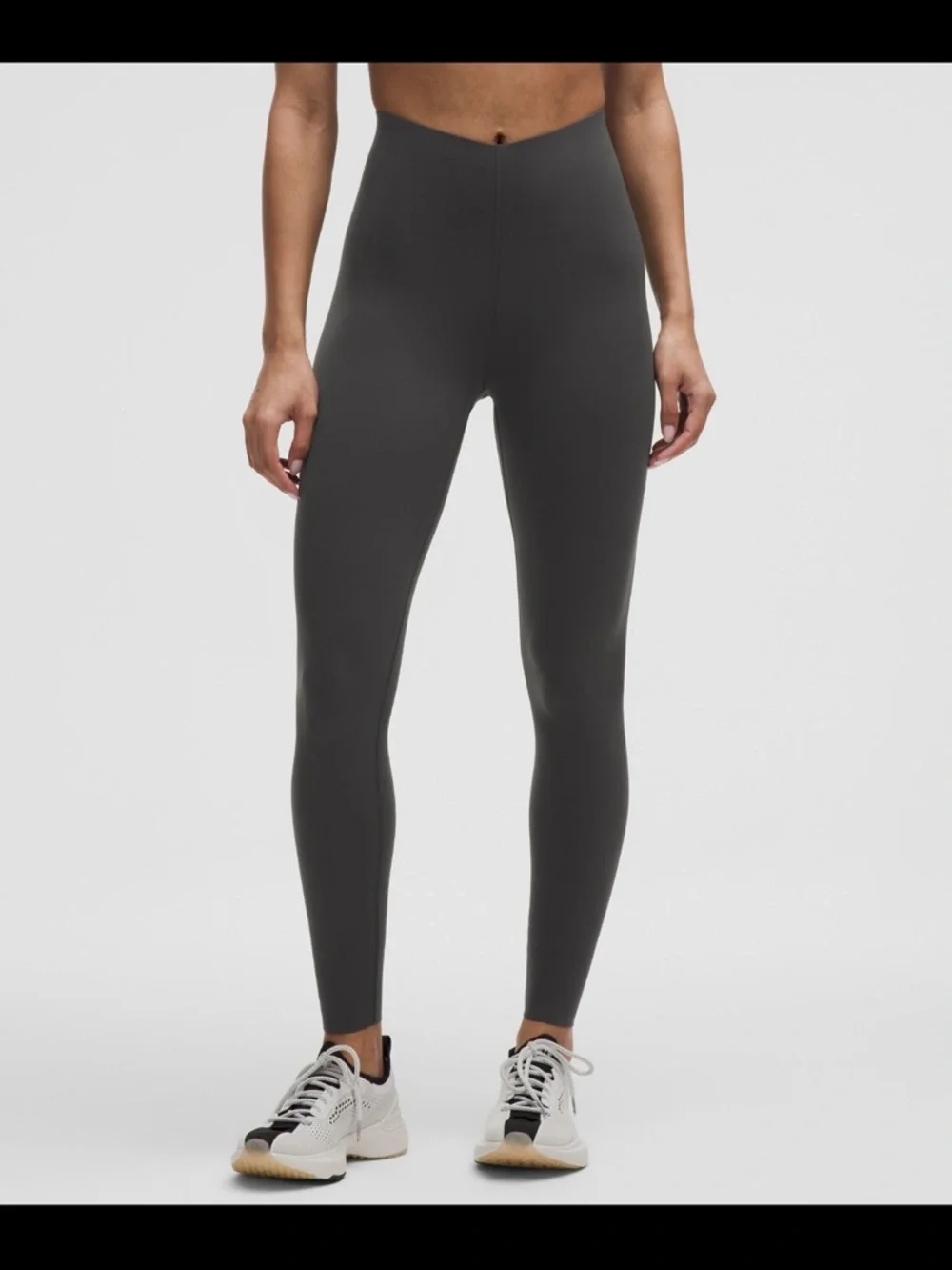 Lululemon glow up leggings, size 4, Charcoal, NWT